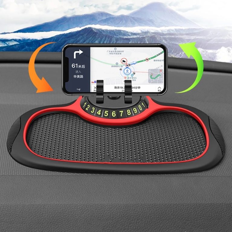 Multi-Functional-Car-Dashboard-Non-Slip-Pad-Phone-Holder-360-Rotation-Silicone-Anti-Slip-Sticky-Organizer